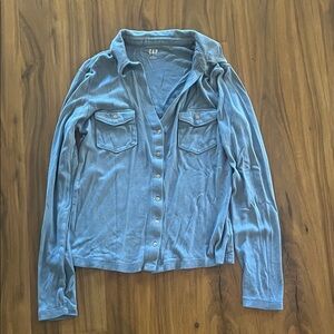 GAP Light Blue Casual Shirt